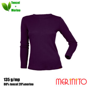 Bluza femei Merinito - Hyacinth Violet