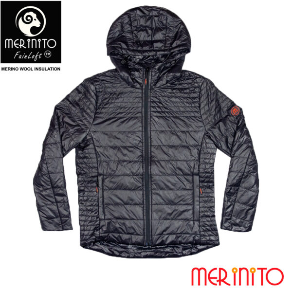 B121_BKJ2 - Jacheta barbateasca Merinito FainLoft Black J