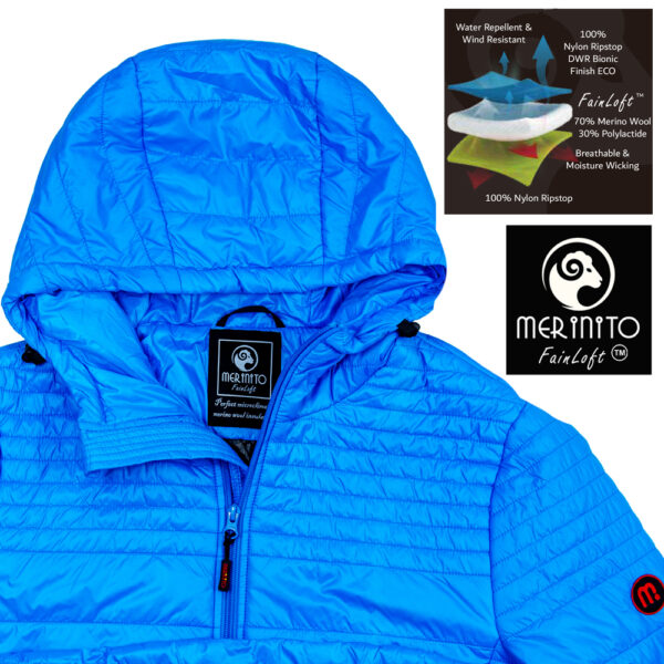 B121_BLJ1 - Jacheta barbateasca Merinito FainLoft Blue J